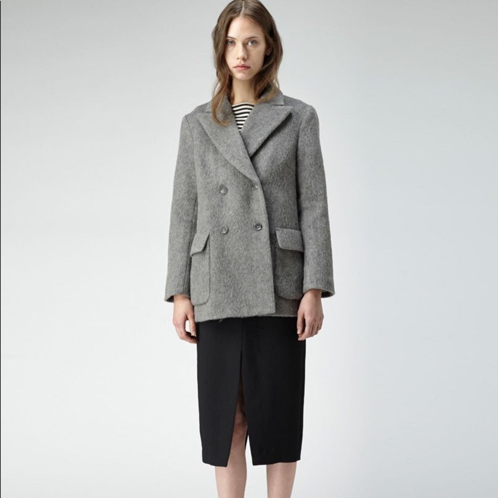 Steven Alan Gray Double-Breasted Coat